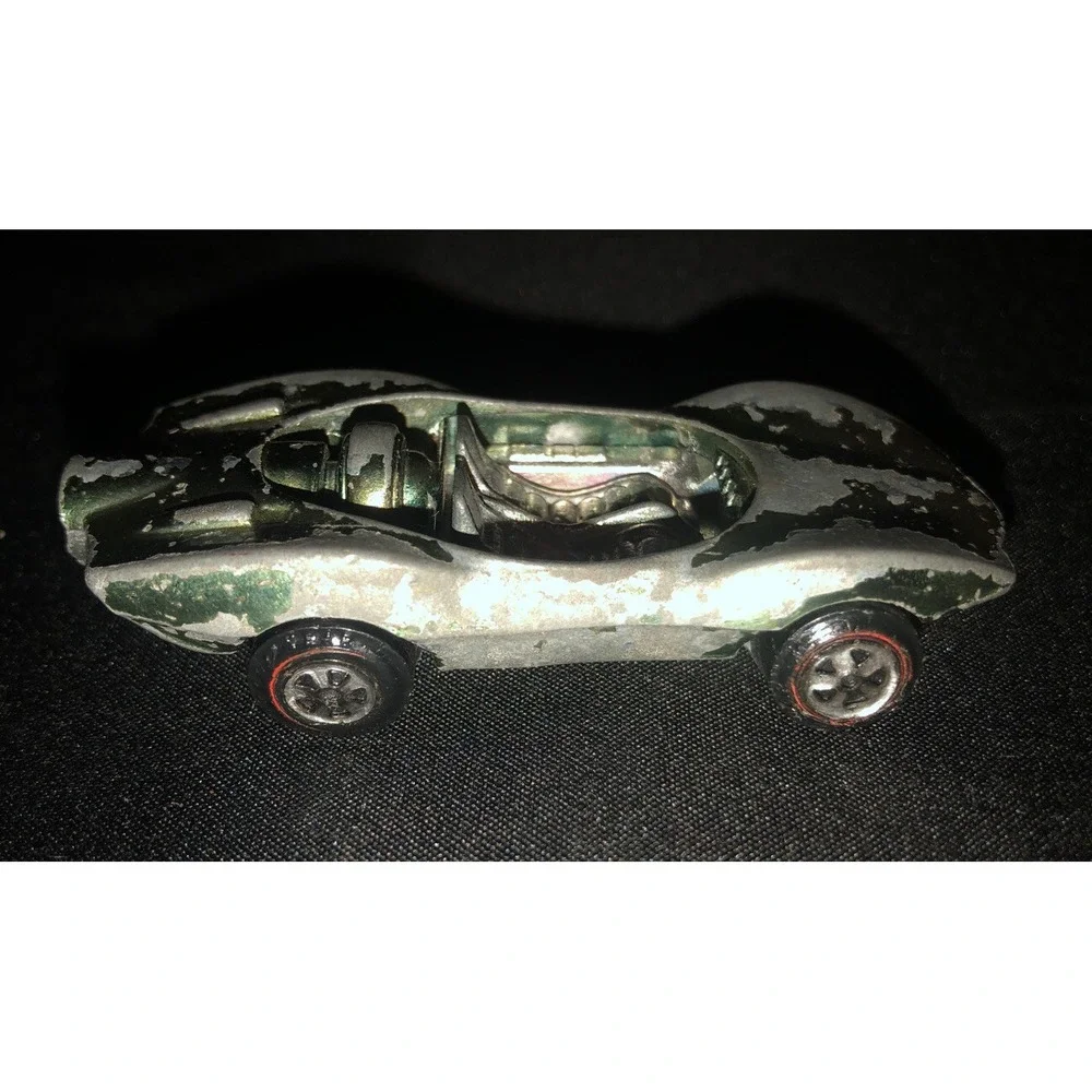 Vintage 1969 Topper Johnny Lightning Custom Turbine Redline US‎ No Top
